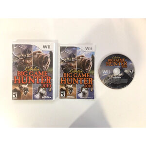 Cabela's Big Game Hunter 2010 (Nintendo Wii, 2009) Activision - CIB Complete